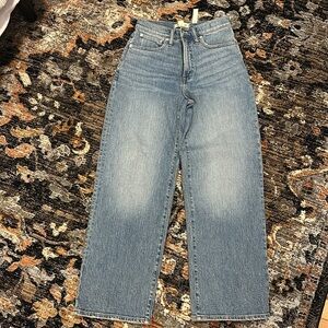 NWT Madewell Perfect Vintage Wide-Leg